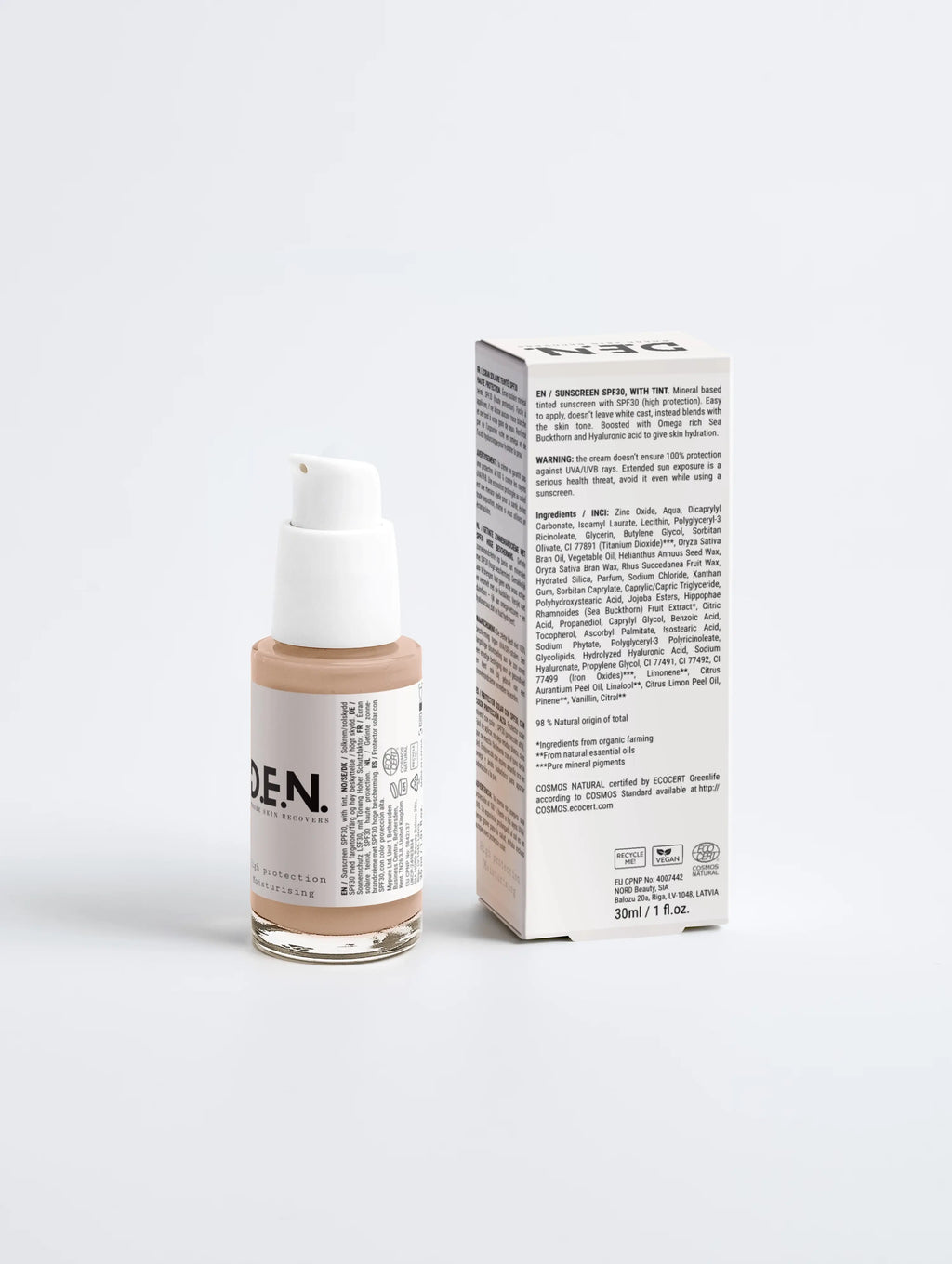 Glass Skin Mineral Sunscreen SPF30 Tinted