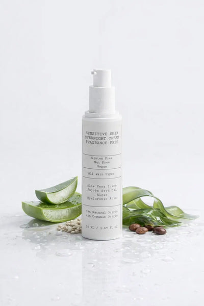 Sensitive Skin Overnight Cream, Fragrance-Free