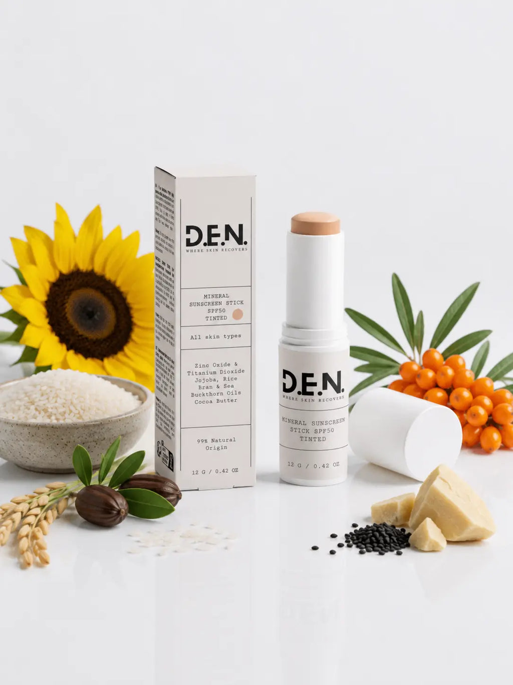 Sun Protection SPF50 Stick, with tint Selfnamed