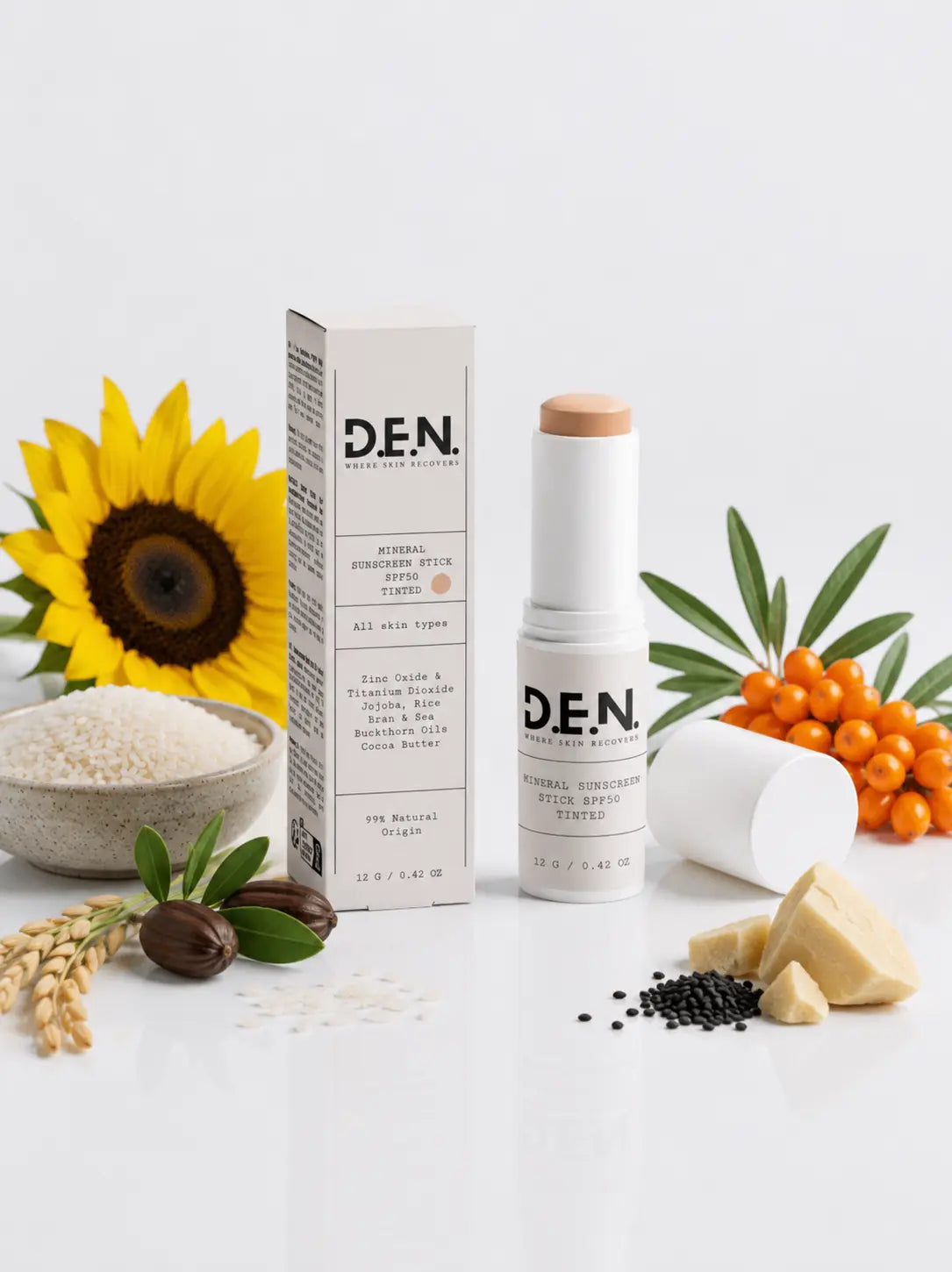 Sun Protection SPF50 Stick, with tint Selfnamed