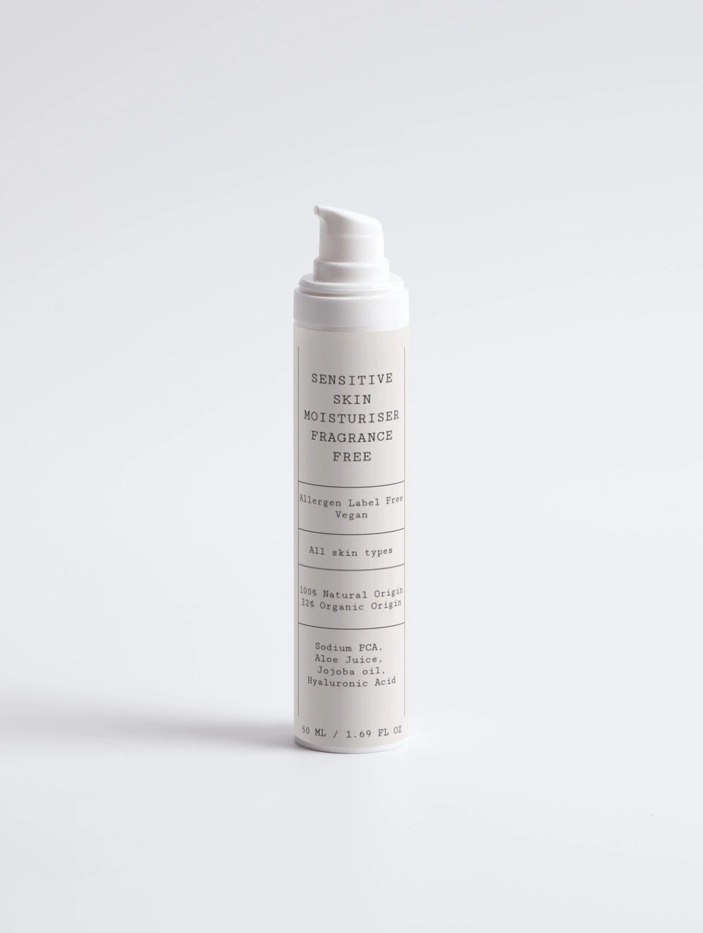 Sensitive Skin Moisturiser, Fragrance Free Selfnamed