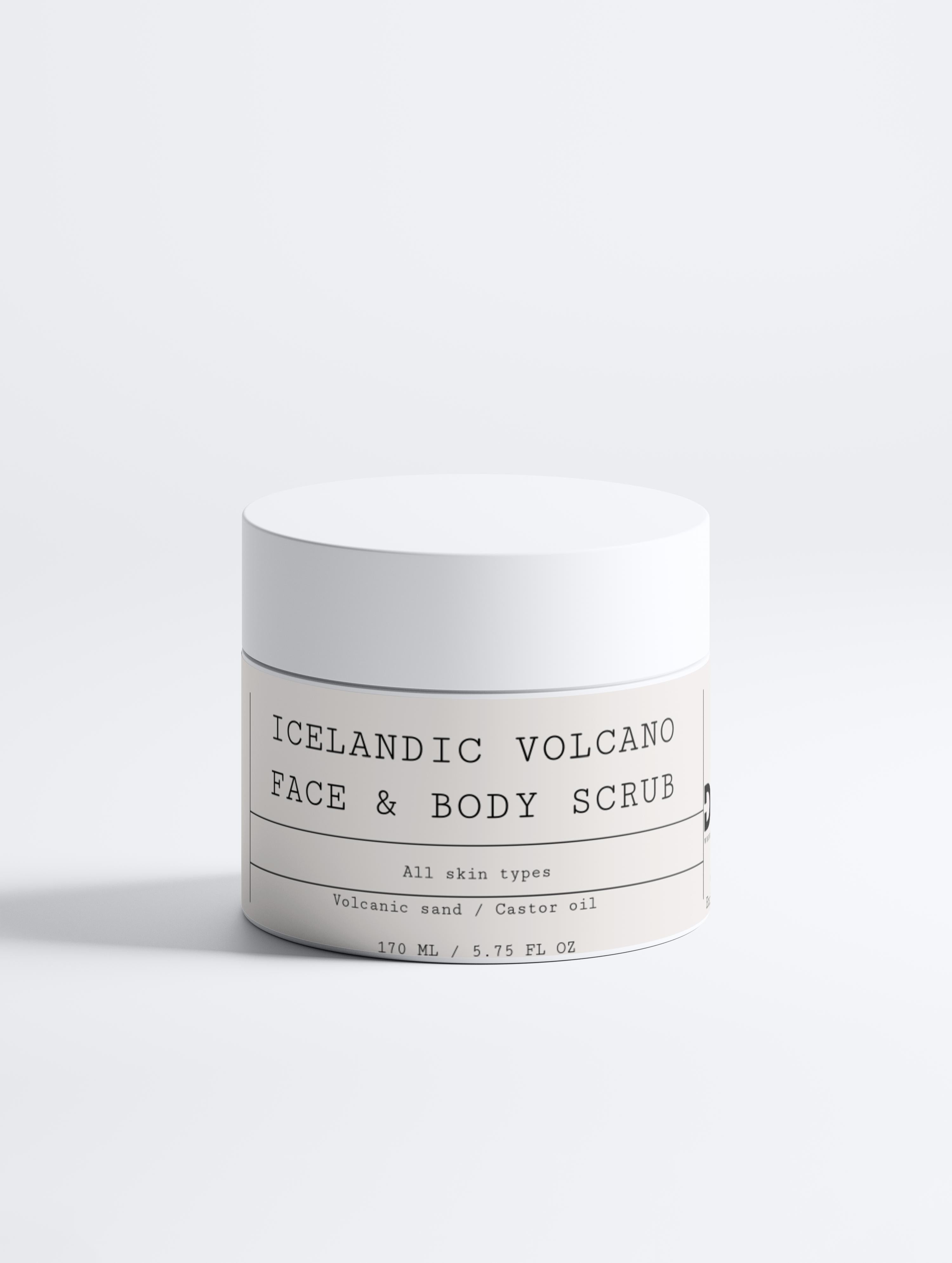 Icelandic Volcano Face & Body Scrub